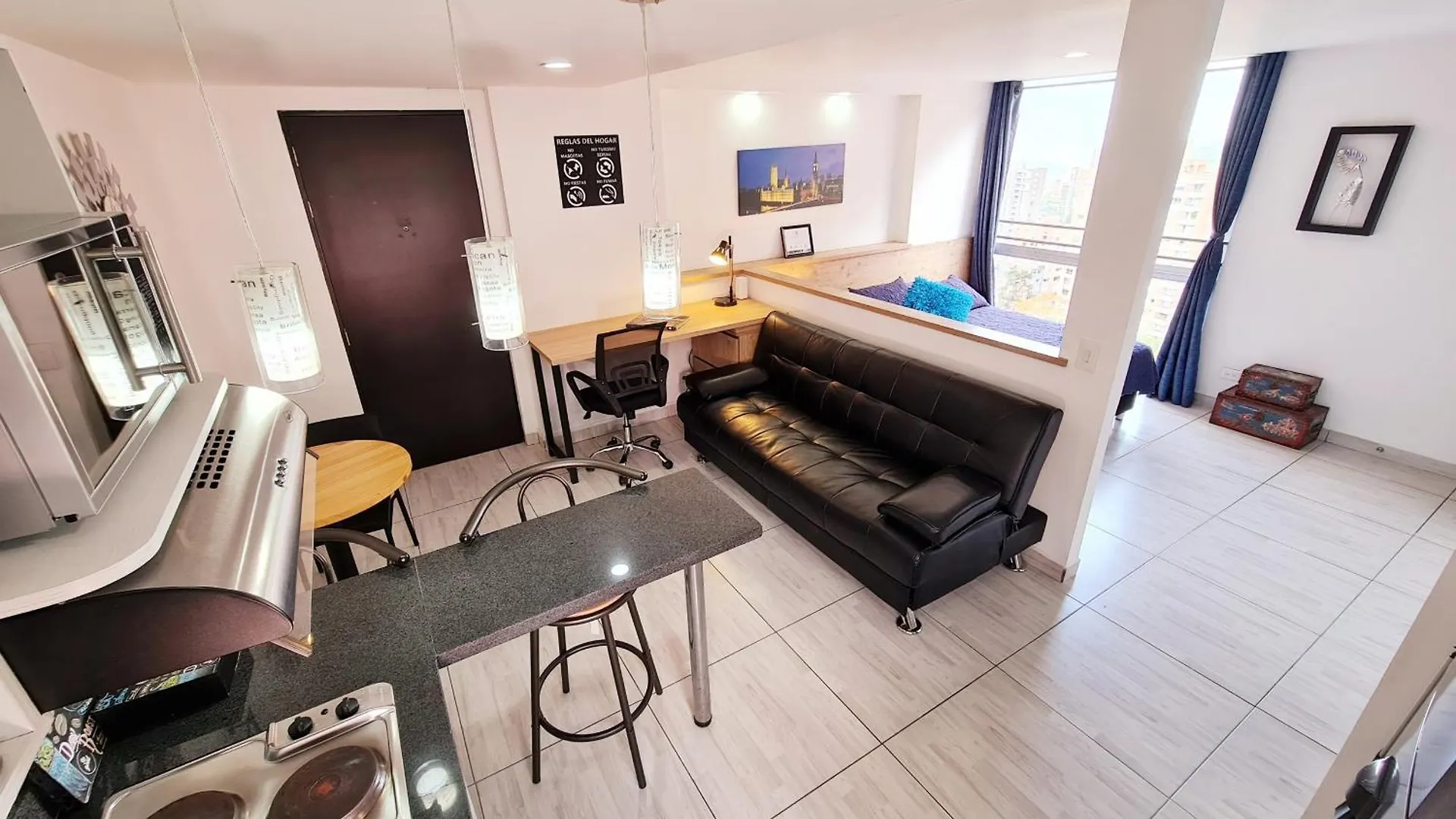 アパート Loft Exclusivo Junto A Zona Rosa Y Malls メデジン